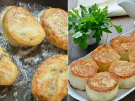 Горячие рулетики из лаваша с картофелем и грибами: закуска, которую расхваливают больше, чем мясо!