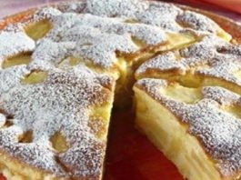 Итальянский пирог с яблоками. Когда его сделал муж, хвалила даже теща!