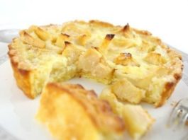 Низкокалорийный яблочный пирог на кефире: для тех, кто на диете!