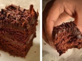 Торт без яиц: Супер-влажный шоколадный пирог