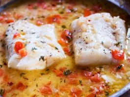 Тушеная рыба с томатами по-сицилийски: очень вкусный ужин!