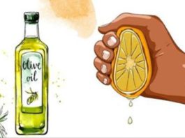Выжмите 1 лимон, смешайте с 1 столовой ложкой оливкового масла, и вы запомните меня до конца вашей жизни!