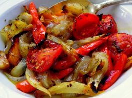 Запеченные овощи в маринаде: бомбически вкусно