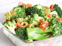 ТОП-8 рецептов очень полезных и низкокалорийных салатов с брокколи